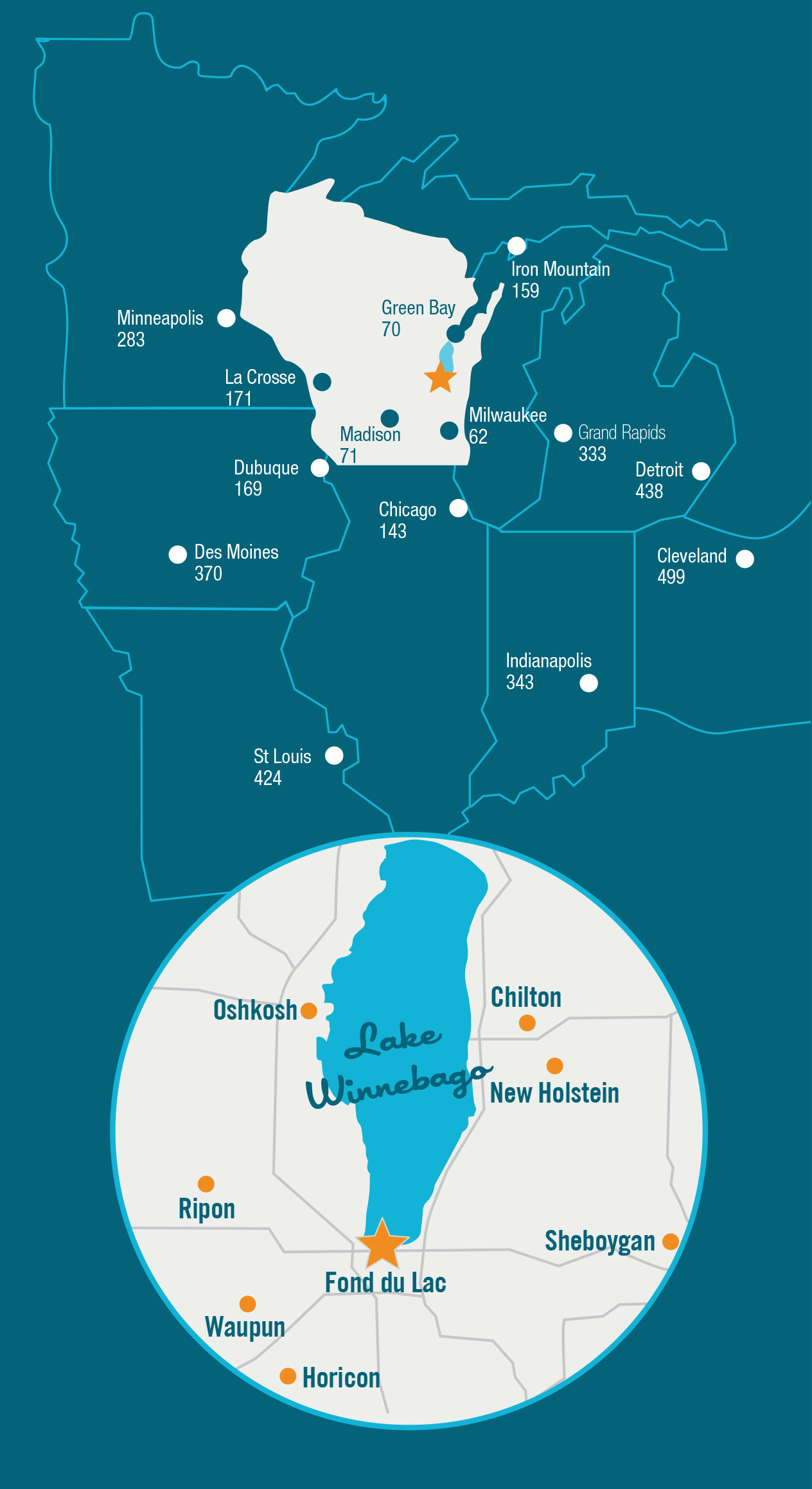 motorcoach map